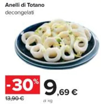 Carrefour Iper Anelli di Totano decongelati offerta