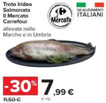 Carrefour Iper Trota Iridea Salmonata Il Mercato Carrefour offerta
