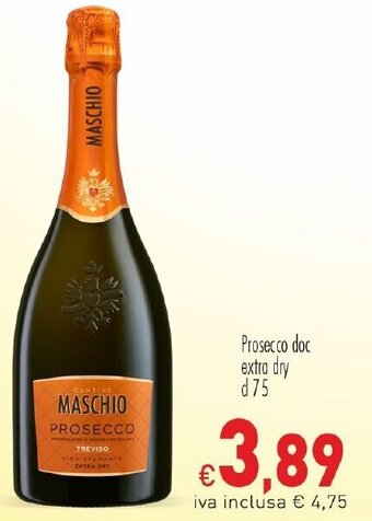 CANTINE MASCHIO Prosecco doc extra dry cl 75