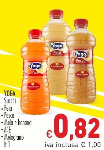 Cash & Carry Grossy YOGA Succhi lt 1 offerta