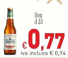 Birra Dello Stretto Birra cl 33