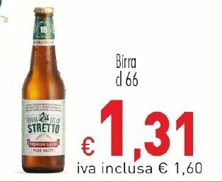 Birra Dello Stretto Birra cl 66