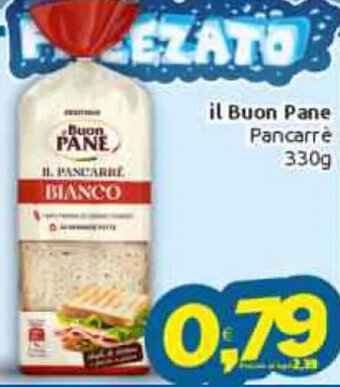 Vicino a te supermercati il Buon Pane Pancarre 330g offerta