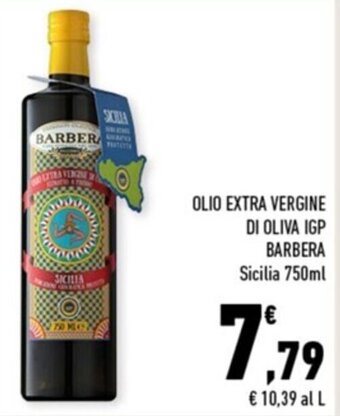 Conad Margherita OLIO EXTRA VERGINE DI OLIVA IGP BARBERA Sicilia 750ml offerta