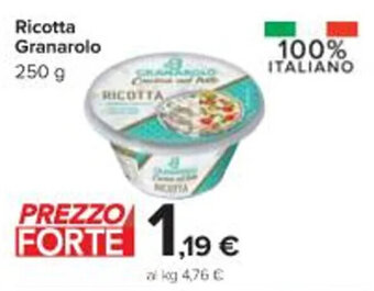 Carrefour Iper Ricotta Granarolo 250 g offerta