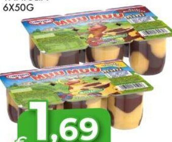 Eté CAMEO MUU MUU MINI CIOCCOLATO VANIGLIA 6X50G offerta
