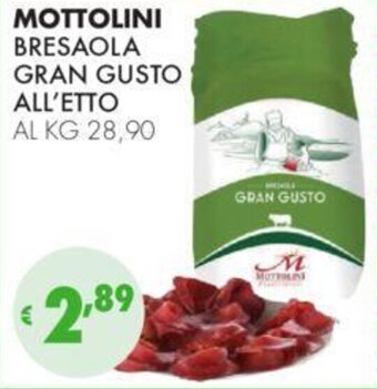 Eté MOTTOLINI BRESAOLA GRAN GUSTO offerta