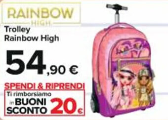 Carrefour Iper Trolley Rainbow High offerta