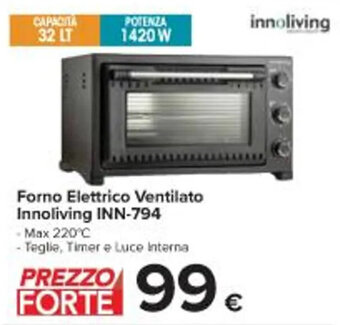 Forno Elettrico Ventilato Innoliving INN-794