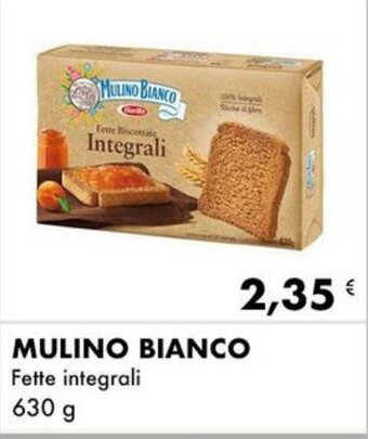 Iper Tosano MULINO BIANCO Fette integrali 630 g offerta