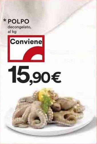 Coop POLPO decongelato offerta
