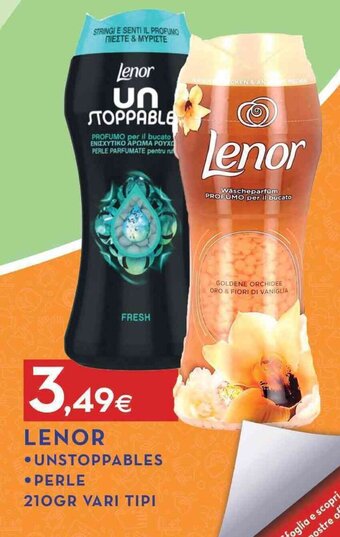 Proshop LENOR UNSTOPPABLES - PERLE 210GR VARI TIPI offerta