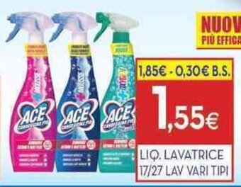 Proshop ACE LIQ. LAVATRICE 17/27 LAV VARI TIPI offerta
