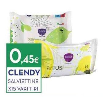 Proshop CLENDY SALVIETTINE X15 VARI TIPI offerta