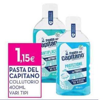 Proshop PASTA DEL CAPITANO COLLUTORIO 400ML VARI TIPI offerta