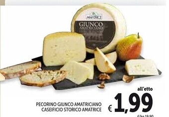 Spazio Conad Caseificio storico amatrice pecorino giunco amatriciano offerta