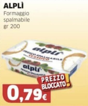 ALPLÌ Formaggio spalmabile gr 200