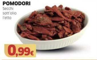 Mercati Alimentari POMODORI Secchi sott'olio offerta