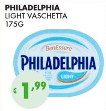 Eté PHILADELPHIA LIGHT VASCHETTA 175G offerta