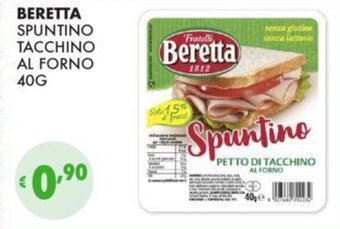 Eté BERETTA SPUNTINO TACCHINO AL FORNO 40G offerta