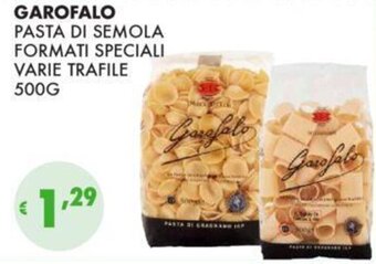 GAROFALO PASTA DI SEMOLA FORMATI SPECIALI VARIE TRAFILE 500G