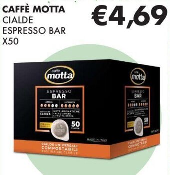 Eté CAFFÈ MOTTA CIALDE ESPRESSO BAR X50 offerta