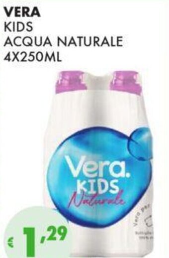Eté VERA KIDS ACQUA NATURALE 4X250ML offerta