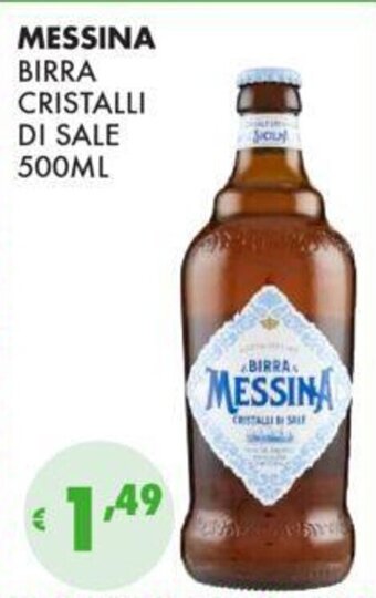 Eté MESSINA BIRRA CRISTALLI DI SALE 500ML offerta