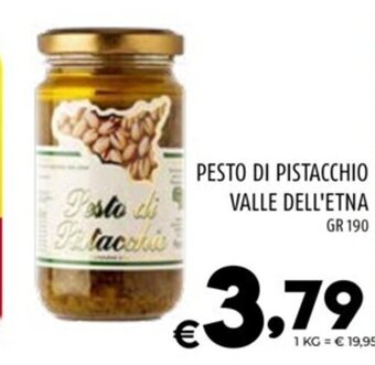 Il Centesimo PESTO DI PISTACCHIO VALLE DELL'ETNA gr 190 offerta