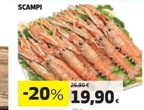 Coop Scampi offerta