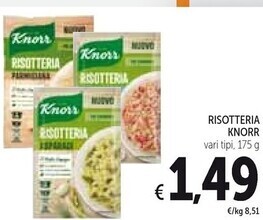 Spazio Conad Knorr risotteria offerta