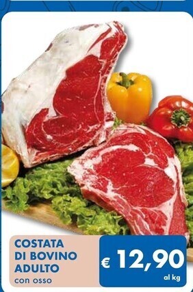 MD Discount Costata di bovino adulto offerta