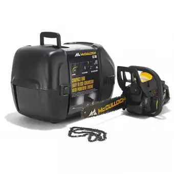 Brico Casa Motosega a scoppio mcculloch cs 380t+ con valigetta e catena 38 cc barra da 35 cm offerta