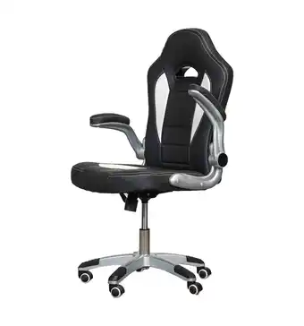 Sedia gaming 'rider' nera, 65x62x110 cm