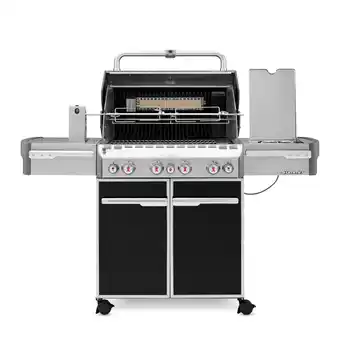 Eurobrico Barbecue a gas 'summit e-470 gbs', 167,7x67,4x128,3 cm - weber offerta