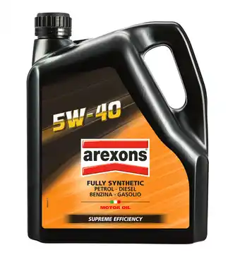 Olio motore arexons '5w40', 4 litri