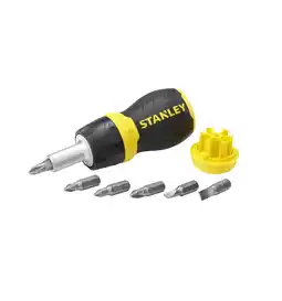 Eurobrico Giravite porta inserti magnetico 'nano' a cricchetto - stanley offerta