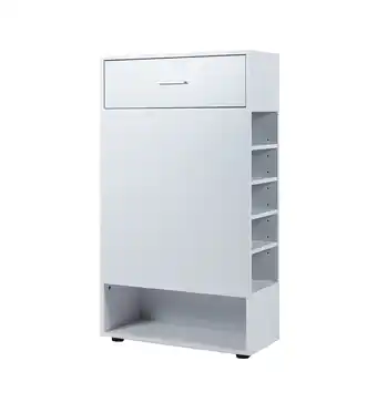 Eurobrico Mobile multiuso da ingresso 'maddy' bianco, 66x28x115 cm offerta