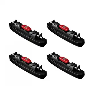 Eurobrico Kit attacchi per barre auto portatutto yakima - k450w yk450w offerta