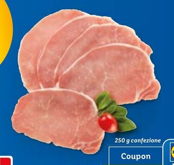 Lidl Sottilissime di lonza di suino 250 g confezione offerta