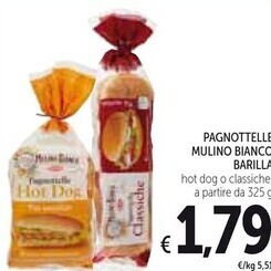 Spazio Conad Barilla pagnottelle mulino bianco offerta