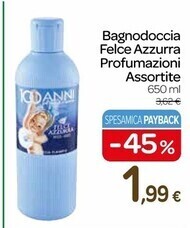 Carrefour Express Felce azzurra bagnodoccia profumazioni offerta