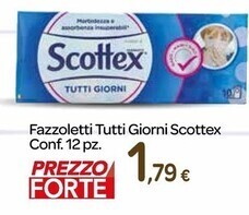 Carrefour Express Scottex fazzoletti tutti giorni offerta
