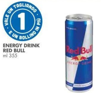 Italmark ENERGY DRINK RED BULL ml 355 offerta