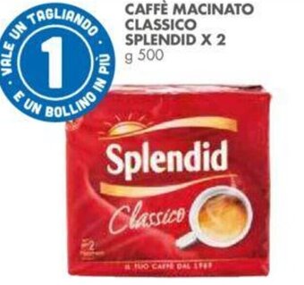 Italmark CAFFÈ MACINATO CLASSICO SPLENDID X 2 g 500 offerta