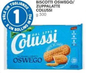 Italmark BISCOTTI OSWEGO COLUSSI g 500 offerta