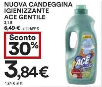Coop NUOVA CANDEGGINA IGIENIZZANTE ACE GENTILE 3,1 lt. offerta