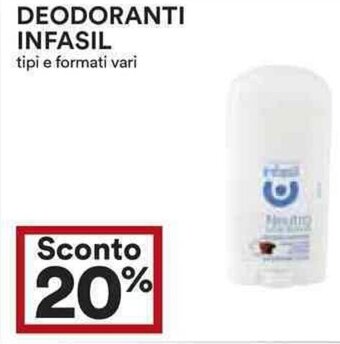 Coop DEODORANTI INFASIL offerta