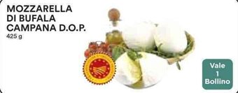 Coop MOZZARELLA DI BUFALA CAMPANA D.O.P. 425 g offerta