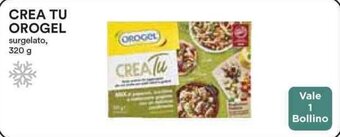 Coop CREA TU OROGEL 320 g offerta